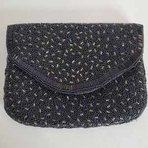 Magid Vintage Beaded Evening Clutch